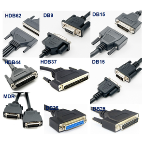 Kabel Sinyal Serial RS232 CUSTOM D-SUB DB9 9Pin Male ke Female dengan Pilihan Serat Koaksial & Optik, Selubung PVC - Product Image 6