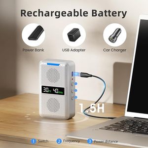 Collier anti-aboiement ultrasonique pour chien, dispositif de contrôle à fréquence et portée réglables, rechargeable par Type-C, étanche, aide à l'entraînement des animaux de compagnie - Product Image 5