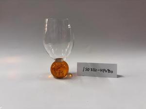 Ensemble de 3 verres à cocktail Raymond Amber, verres à <span class=keywords><strong>martini</strong></span> et à tulipe avec base sphérique 274ml 350ml 455ml pour bar et fête - Product Image 3