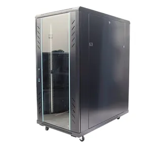 Fabricado na china 600*800*1000 tamanho servidor rack interior 19 polegadas servidor vertical rack