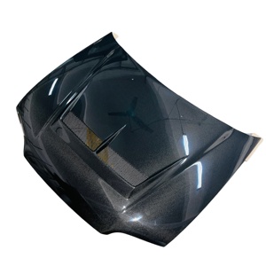 Capot en fibre de carbone de style JS pour <span class=keywords><strong>Honda</strong></span> Civic EK9 1999-<span class=keywords><strong>2000</strong></span>, avec boulons inclus - Product Image 4