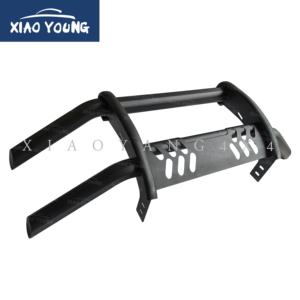 Accesorios de acero negro 4X4, rejilla de recogida, barra de Toro, barra de empuje para Hilux Revo <span class=keywords><strong>Vigo</strong></span> Ranger Triton - Product Image 2