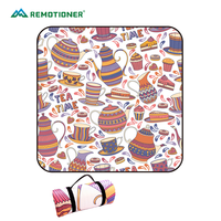 Tapis de pique-nique pliable de couverture de camping en plein air portable personnalisé en gros
