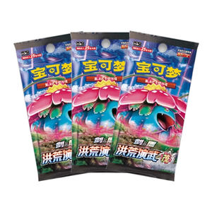 YZ Bulk <span class=keywords><strong>Album</strong></span> Jouets sous licence chinoise officielle Favor Card Sleeves Collection légendaire Pokemoned Four Square Connection <span class=keywords><strong>Pikachu</strong></span> - Product Image 2