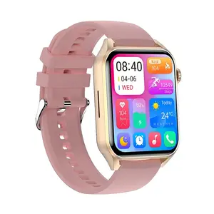 Gesundheits überwachung Männer Smart Watch Telefon Multiple Sport 2023 1,78 Zoll Bunte Bildschirm anzeige Amoled Square Shaped Smart Watch