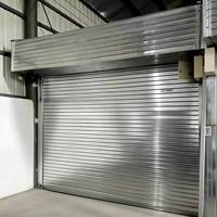 Puerta Enrollable de Acero Galvanizado Ignífuga |   Puerta Industrial Antirrobo, Apta para Almacenes y Garajes de Fábrica