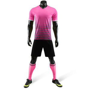 Erkek ve kadın futbol futbol forması kiti özel süblimasyon spor yarım kollu ile özel Logo spor - Product Image 4