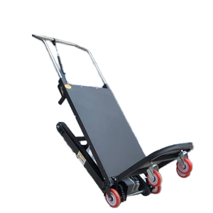 휴대용 접이식 계단 등반 200kg 400kg 헤비 듀티 4 륜 배터리 전기 계단 등반 트롤리 - Product Image 5