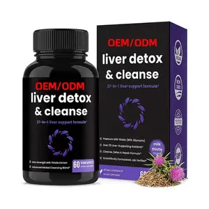 Leber reinigung Detox & Repair Formula Premium Leber unterstützung spillen Ergänzung 60 Kapseln