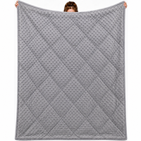 Couverture Raschel pour adultes, taille Queen, douce et rafraîchissante, tricotée unie, en minky, avec perles de verre, lavable, toutes saisons