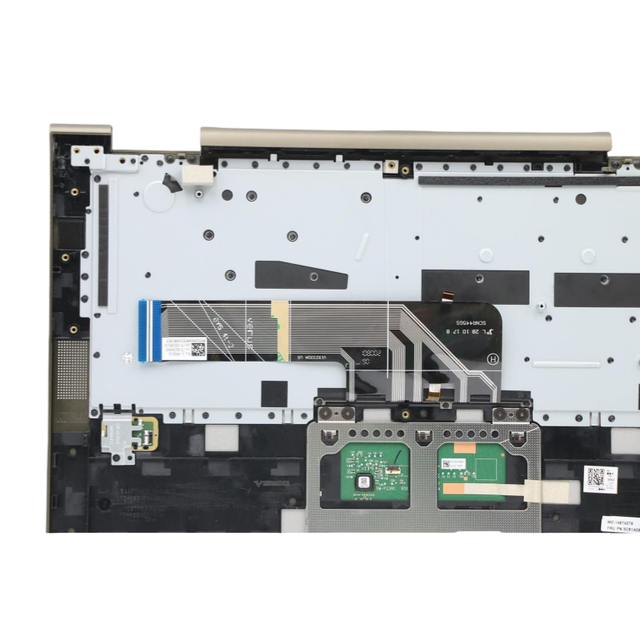 Replacement Upper Case Palmrest Keyboard Touchpad Assembly for Lenovo Yoga 7-14ITL5 Laptop US Layout Non-Backlit AM1RW000110