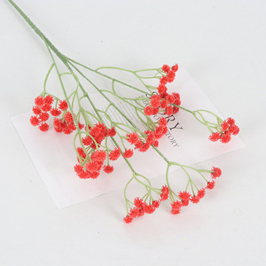 Flores de Látex Gypsophila Real Touch Feitas à Mão Brancas para Volta às Aulas Modernas da Marca YUNJIN Preço de Atacado de Fábrica - Product Image 3