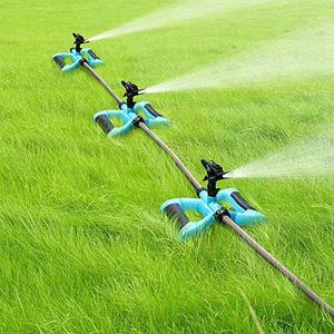 Aspersor de Jardín de Plástico con Engranaje de 360 Grados, Azul y Negro, Conectable para Riego y Pulverización Agrícola - Product Image 2