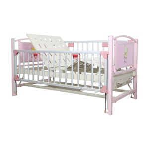 Équipement hospitalier Lit de soins intensifs pédiatrique électrique médical à 3 fonctions Lit en métal manuel pour soins infirmiers aux patients en soins intensifs pour enfants - Product Image 5