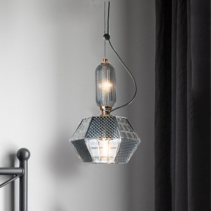 Lámpara Colgante Moderna de Estilo Retro Americano, Iluminación de Pared de Fondo Italiana para Sala de Estar, Dormitorio, Vestidor, Araña de Cristal - Product Image 2