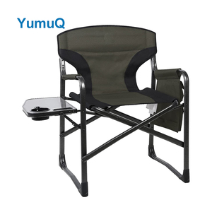 كرسي قابل للطي قابل للتعديل من الألومنيوم للشاطئ والتخييم في الهواء الطلق كرسي مدير مع الكبار - Product Image 1
