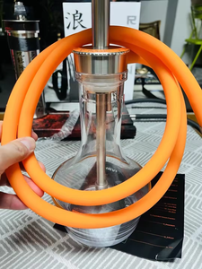 Chichas <span class=keywords><strong>Électroniques</strong></span> Traditionnelles Portables en Gros Bol en Céramique Pinces Double Tuyaux pour Fumer du Tabac en Métal Prix Moins Cher - Product Image 2