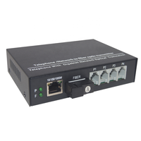 Atongda/OEM ATD610-1T1GE-T/R Multiplexeur PCM 16/24/32/48/64/72/128 ports, émetteur-récepteur fibre optique, connecteur FC/SC, monomode, 15 km