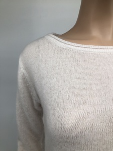 Pull en cachemire pur à 100 %, col rond, manches longues, longueur classique, tricot classique, pour femmes, décontracté, hiver - Product Image 2