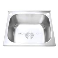 Lavage des mains personnalisé VAMA évier en acier inoxydable baignoire à linge et armoire en fer