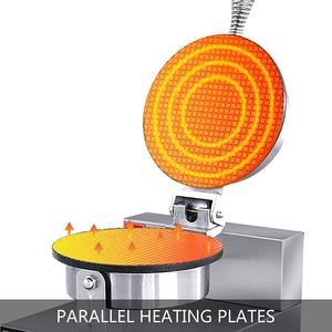 Machine à cornets de crème glacée électrique professionnelle à prix abordable 110V/220V, <span class=keywords><strong>gaufrier</strong></span> antiadhésif, machine à cornets, four à rouleaux d'œufs - Product Image 6
