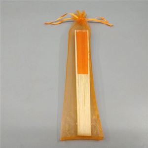Abanicos de Mano Personalizados para Bodas Chinas, Grandes, Tejidos, de Plástico, Madera y Bambú, Plegables, Pintados a Mano - Product Image 5