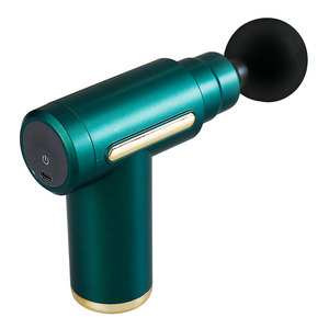 Mini Pistola de Masaje Fascial Profesional, Masajeador Vibratorio Portátil con 4 Cabezales y 6 Velocidades - Product Image 1