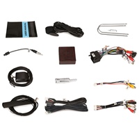 Erisin ES6550FW Radio de Auto con GPS y CarPlay de 7 Pulgadas, Android 16.0, con Amplificador OBD2 RGB para Fiat 500/500C 2DIN