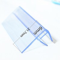 Porte-étiquettes en plastique, porte-étiquettes en plastique, bande en PVC, porte-étiquettes de prix pour les rayons de supermarché