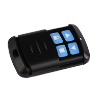 YET2197 Télécommande sans fil 433 MHz à 4 boutons, duplicateur et émetteur RF à code fixe et auto-apprentissage pour systèmes d'alarme, d'éclairage et de commutation
