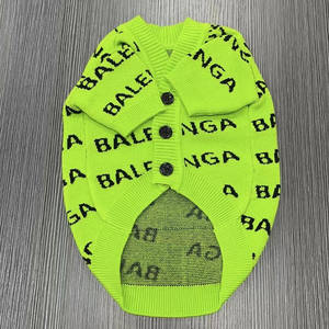 Pakaian Anjing Musim Semi Gugur Mewah, Hangat, Ramah Lingkungan, Sweater Hewan Peliharaan Sporty, Mantel Poliester Klasik Desainer - Product Image 5