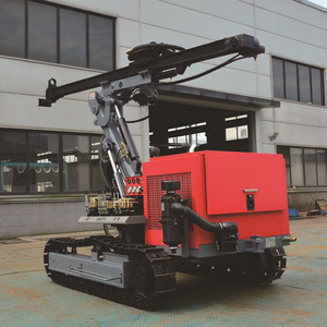 Foreuse rotative hydraulique sur chenilles APCOM HC726A pour le forage de pieux solaires et les trous de dynamitage en exploitation ouverte - Product Image 3