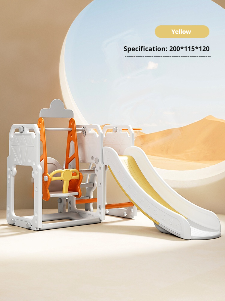 Tobogán Columpio Blanco