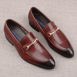 Zapatos de Vestir Formales para Hombre en Estilo Italiano, Zapatos de Cuero con Cordones, Suelas Gruesas Hechas a Mano, Zapatos de Negocios para Hombre - Product Image 4