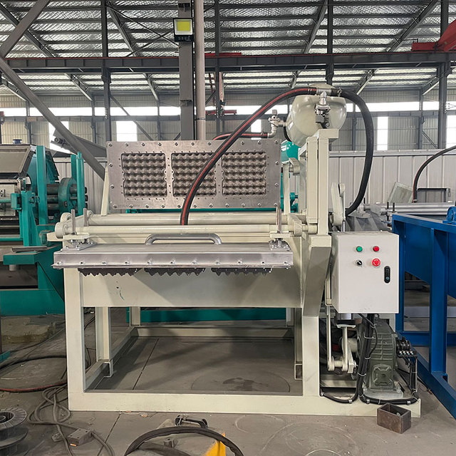 New Ideas Automatic High Automation Egg Tray Making Machine with PLC Motor Engine Pulp Molding 1000-7000pcs/h Capacity