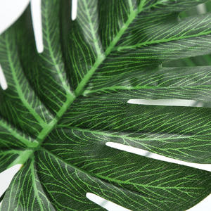 Artificiali Monstera rami interni foglie cespugli verde all'ingrosso piante Rama Cerezo arbusti artificiali fogliame - Product Image 6