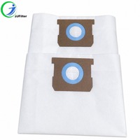 Sac filtre à poussière de type F pour aspirateur eau et poussière, pièces détachées 10-14, compatible avec 9066200 90672 VF2005, vente en gros