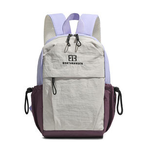 Korea Nylon Lightweight Small <b>Laptop</b> <b>Backpack</b> Outdoor Travel Small <b>Backpack</b> Trend Contrast Color Leisure College Student - Product Image 6
