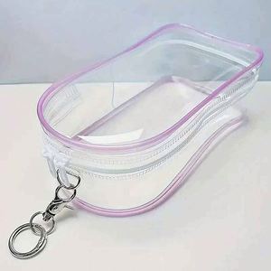 High Quality 15cm Doll Bag Display Bag With Keychain Hanging Random Mysterious Blind Box Storage Bag Transparent PVC Pouch - Product Image 5