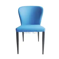 Современный роскошный стул в скандинавском стиле из мягкой кожи для свадебной столовой