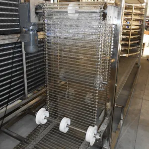 AMF Industrial Freezer Stainless Steel Construction Frozen Food Shrimp Iqf Spiral Freezer