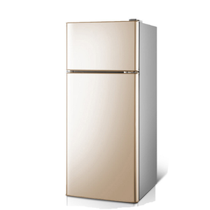Mini Refrigerador y Congelador de Doble Puerta, Acero Inoxidable, Eficiente Energéticamente, para Uso Doméstico y Hotelero - Product Image 3