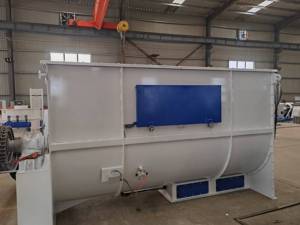 Nouveau mélangeur à ruban 5 tonnes/h 11 kW en acier inoxydable, machine de traitement des aliments, équipement de mélange de poudre de céréales <span class=keywords><strong>pour</strong></span> <span class=keywords><strong>poulet</strong></span> - Product Image 4