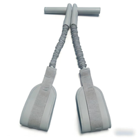 Sangle de traction personnalisée 90LB avec poignée, élastique et réglable, multifonctionnelle, pour entraînement de résistance avec pédale et poignée