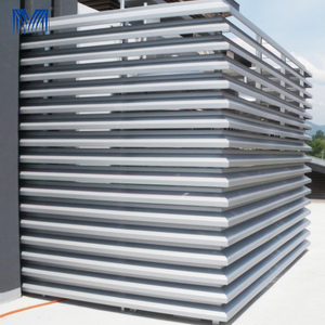 Bên ngoài thông gió lưới cửa chớp ngoài trời panelling khung lưỡi cửa sổ giá dù để che nắng mái nhôm pergola louvers - Product Image 1