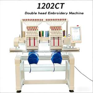 Máquina de Bordar de 2 Cabezas de <span class=keywords><strong>Segunda</strong></span> <span class=keywords><strong>Mano</strong></span> en Venta, Máquinas de Bordar Usadas, Máquina de Bordar de 2 Cabezas - Product Image 1