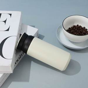 Vaso Térmico Portátil Japonés de 500ml con Tapa Plana, Acero Inoxidable 304, con Asa y Filtro para Té, para Coche y Exteriores - Product Image 4