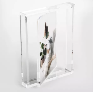 Trang trí nội thất hiện đại hai mặt xoay khung ảnh <span class=keywords><strong>Acrylic</strong></span> - Product Image 1