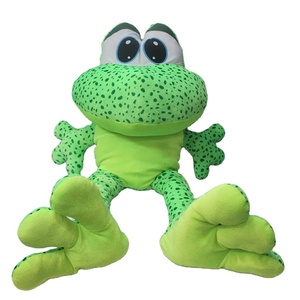 OEM Super morbido giocattolo di <span class=keywords><strong>peluche</strong></span> blu verde rana <span class=keywords><strong>peluche</strong></span> con <span class=keywords><strong>grandi</strong></span> <span class=keywords><strong>occhi</strong></span> e gambe lunghe carino <span class=keywords><strong>peluche</strong></span> pieno di cotone PP - Product Image 4