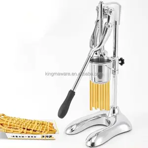 Handpers 30Cm Lange Aardappelpuree Chips Friet Extruder/Geëxtrudeerde Chips Maken Machine Met Mal